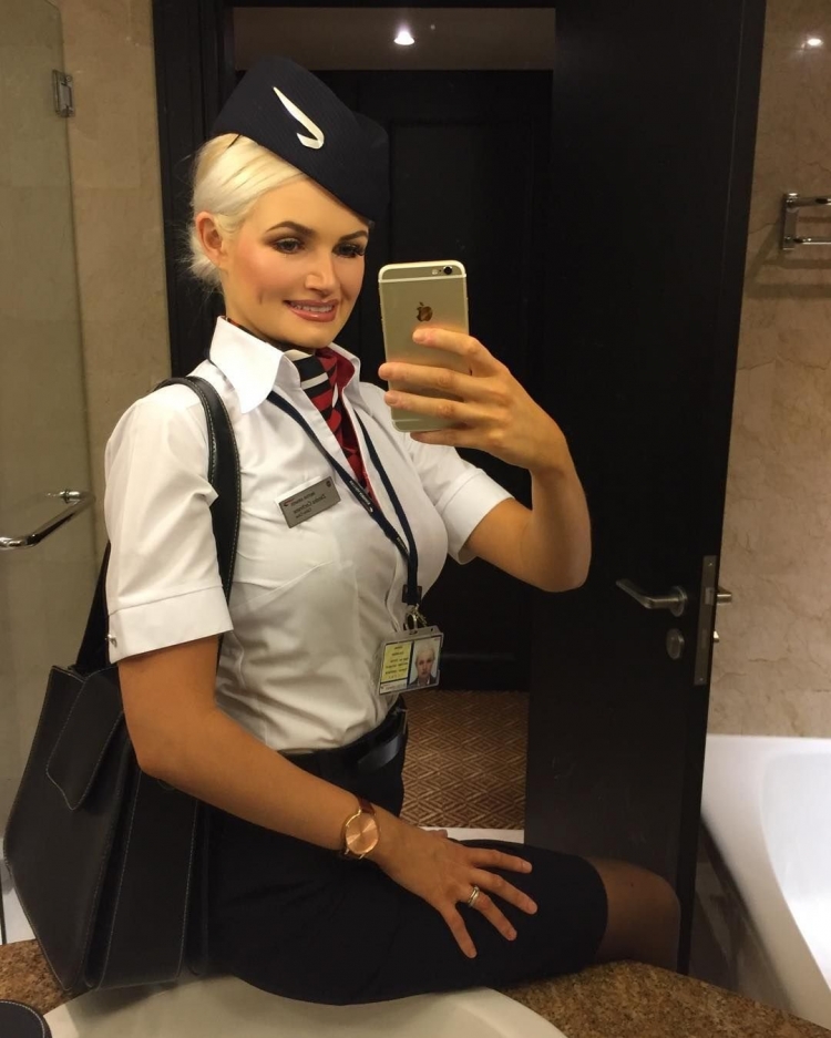 Стюардесса волосы