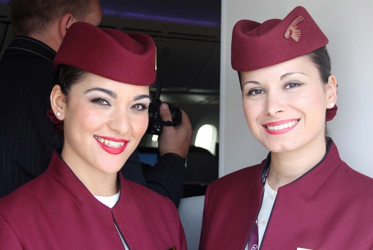 Qatar Airways стюардессы