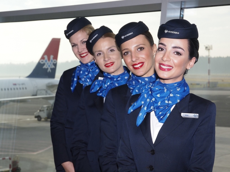 Montenegro Airlines стюардессы