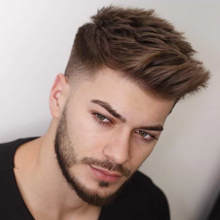 Причёски мужские модные