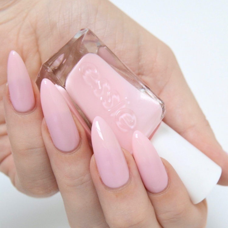 Essie лак для ногтей розовый прозрачный
