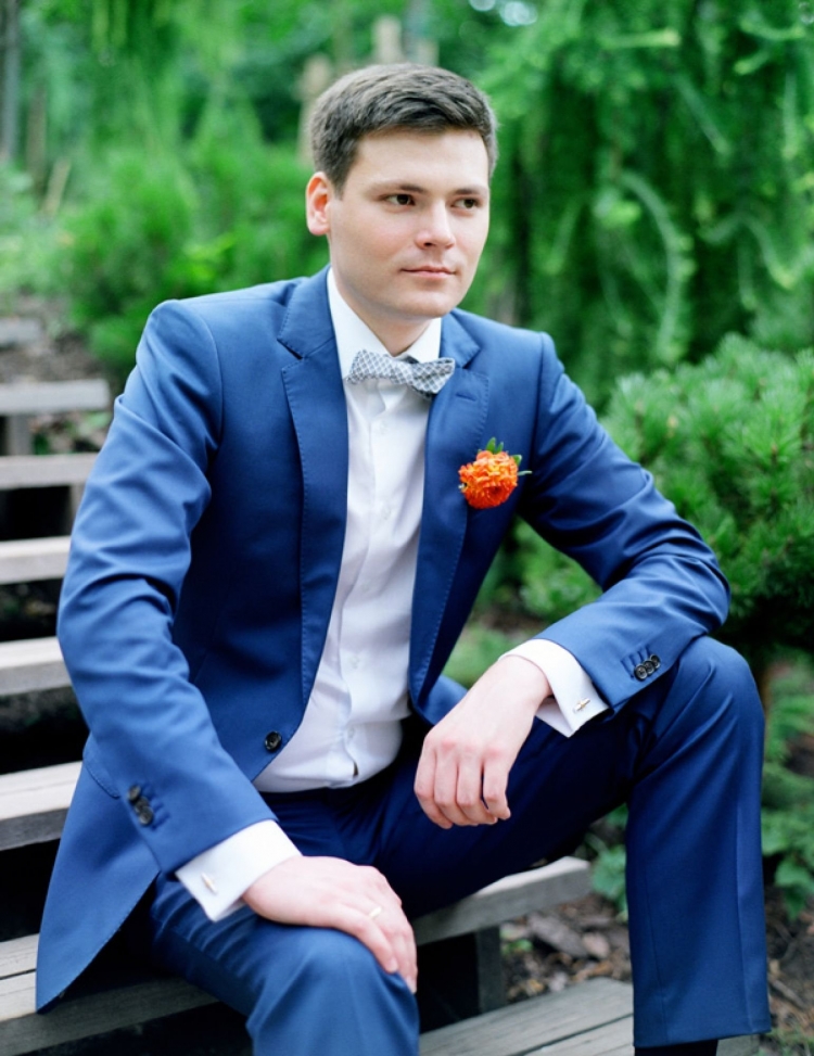 Свадебный образ мужчины