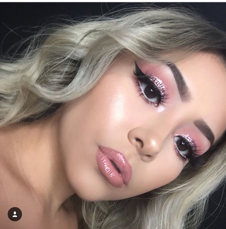 Smoky Eyes макияж Pink