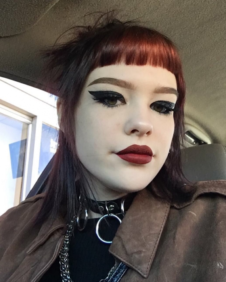 Макияж в стиле grunge