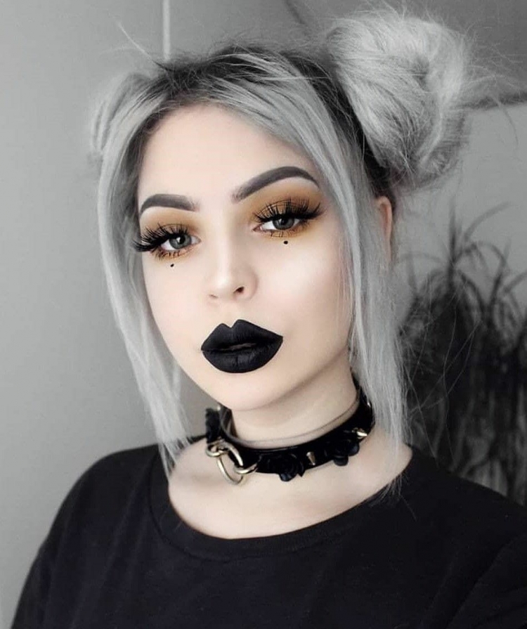 Goth Грандж 2020 макияж