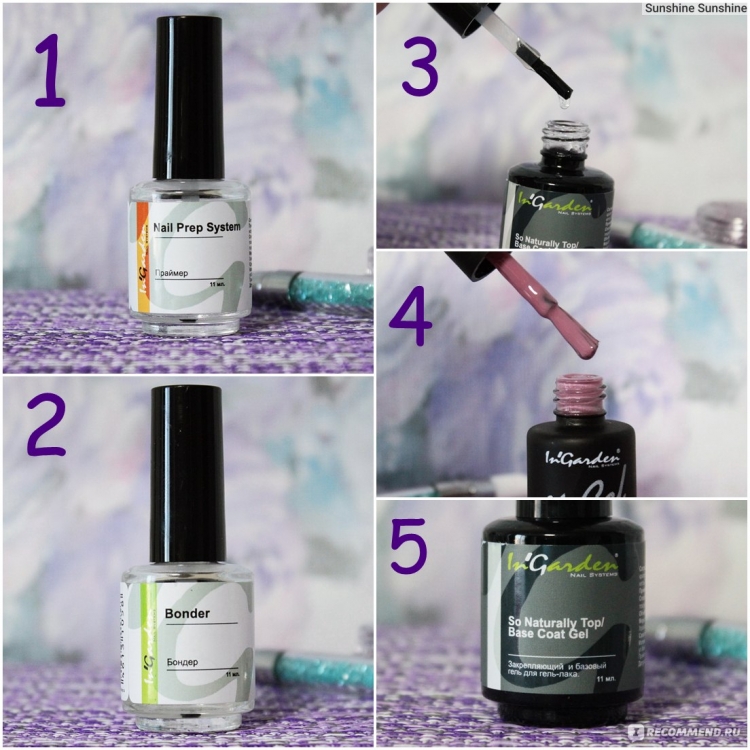 In'Garden праймер для ногтей Nail Prep System