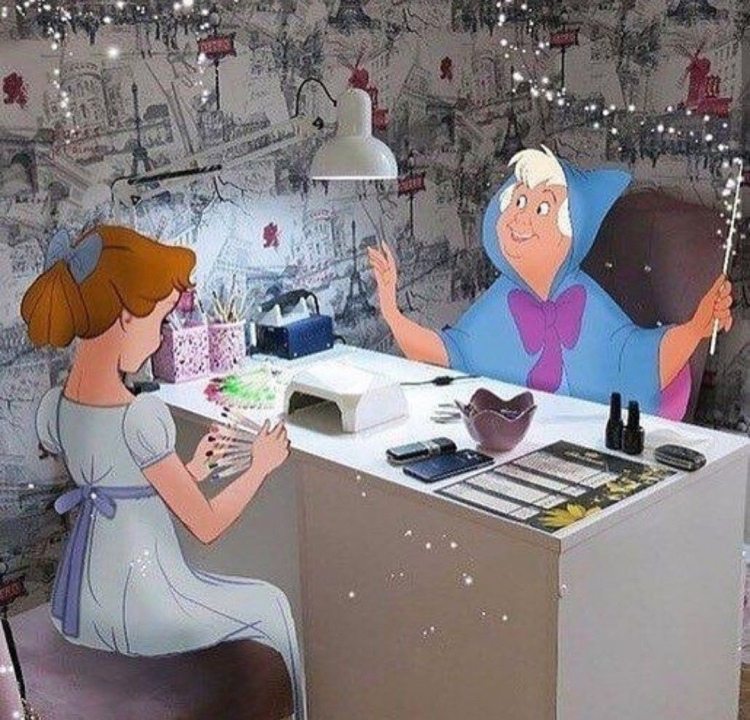 Смешной маникюр