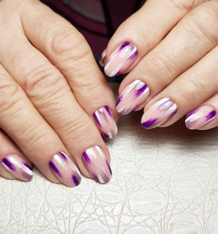 Маникюр абстракция