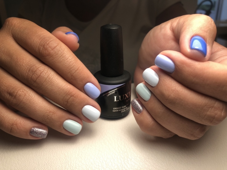 Luxio blush гель лак