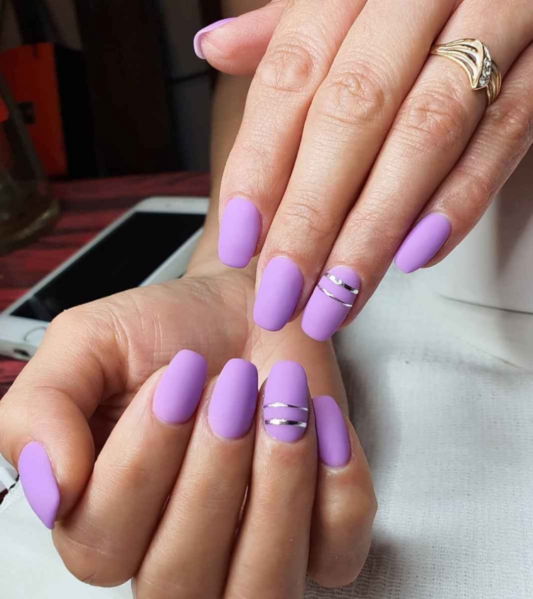 Лавандовый френч