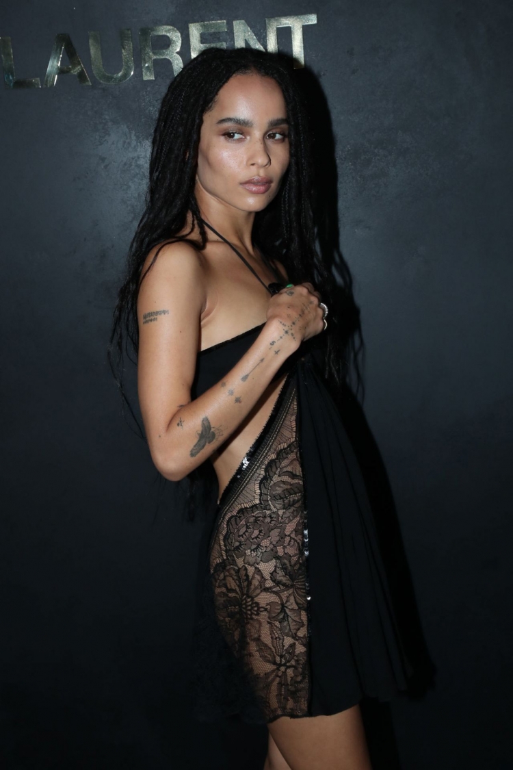 Zoe Kravitz Saint Laurent