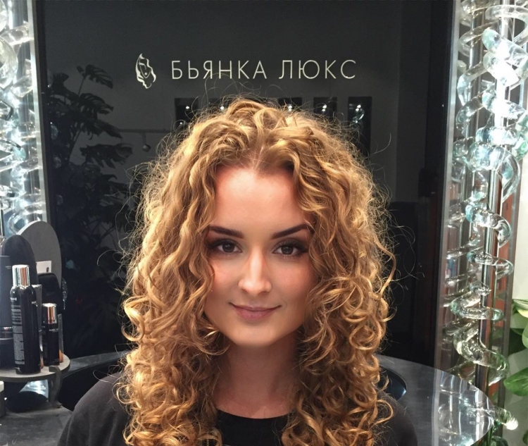Кудри на короткие волосы