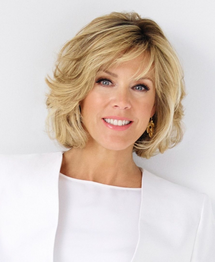 Deborah Norville стрижка