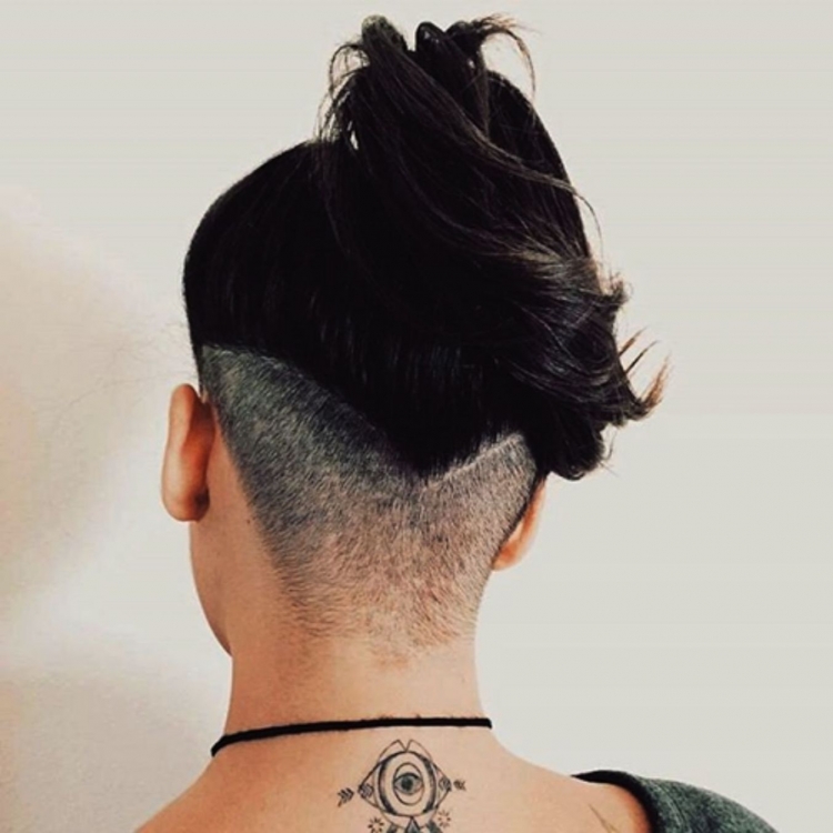 Undercut (андеркат) затылок