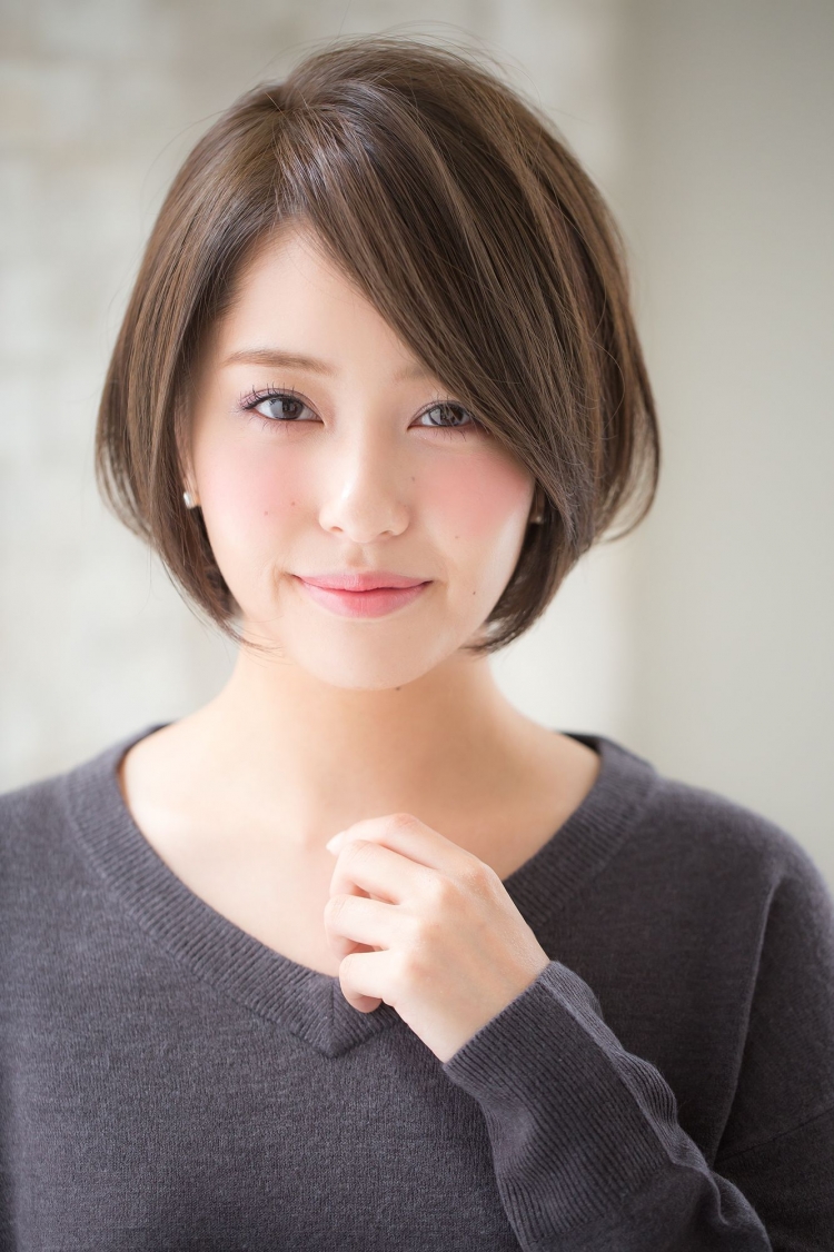 Korean short Hairstyle Боб