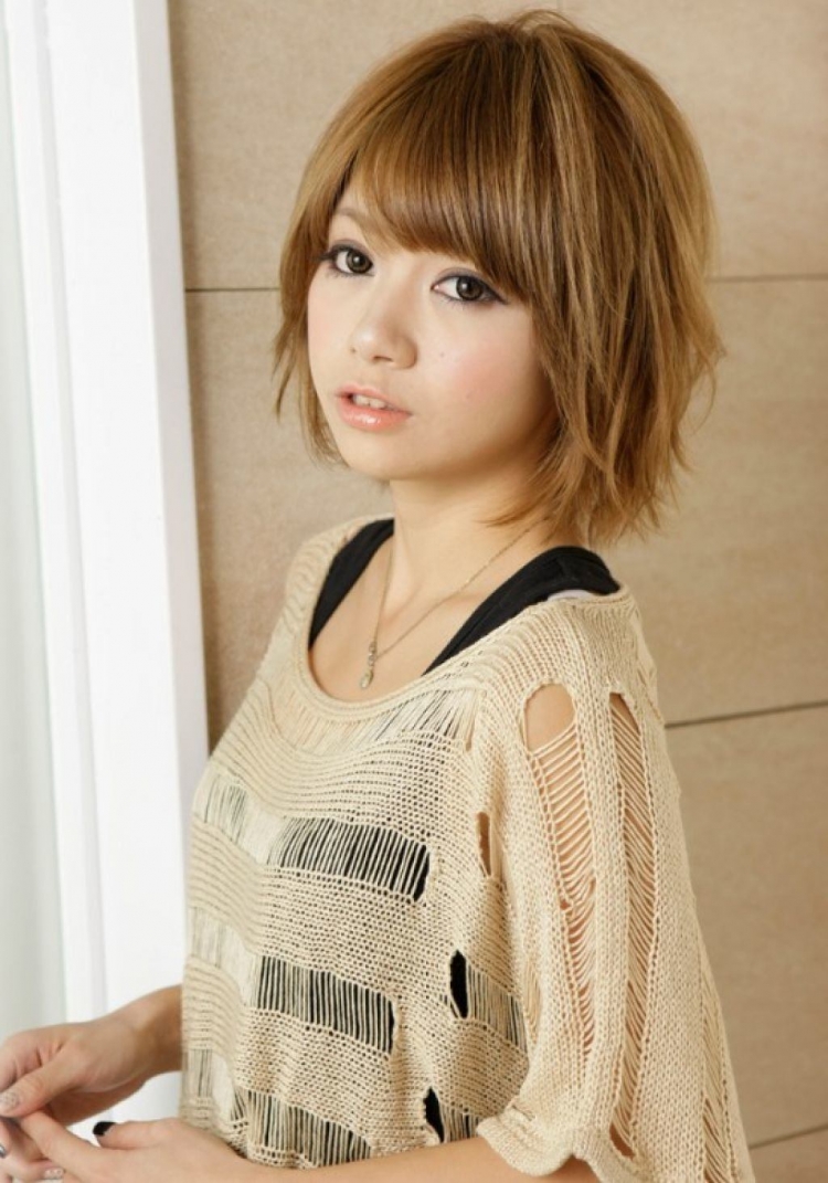 Korean short Hairstyle Боб