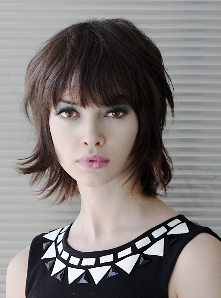 Wolf Cut Mullet женская