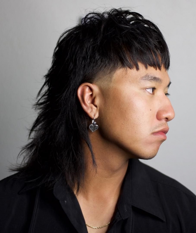 Mullet стрижка Зверева