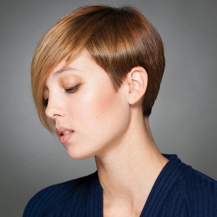 Long Pixie стрижка