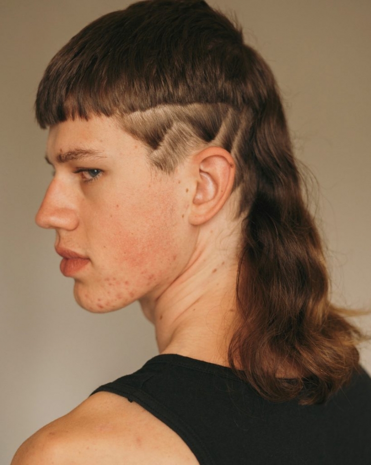 Стрижка «маллет» (Mullet)
