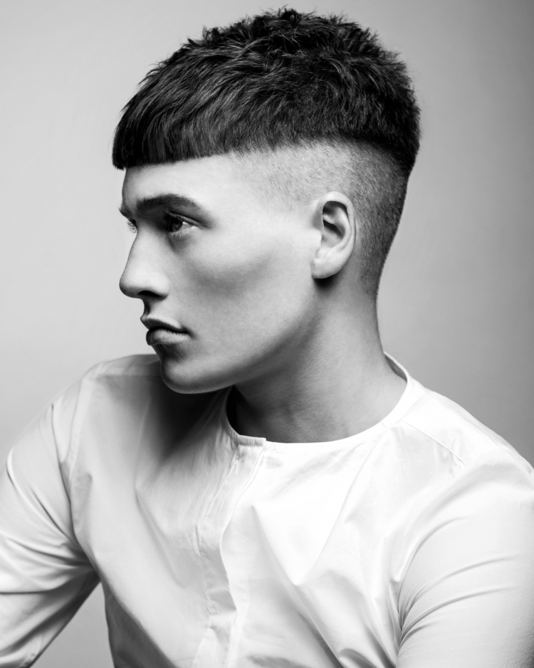 Bowl Cut стрижка мужская