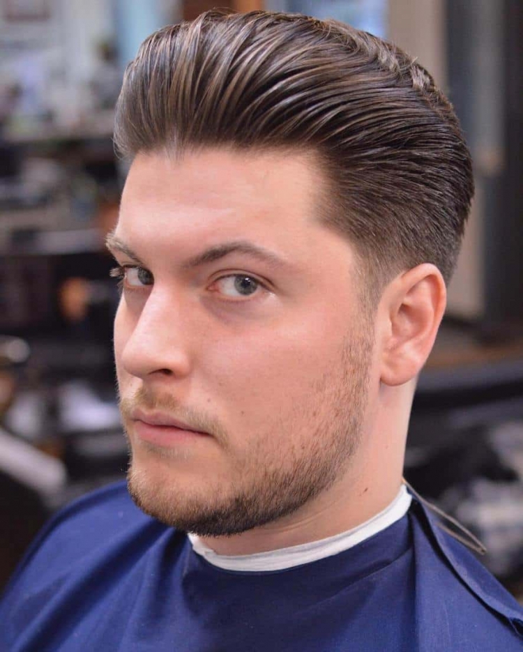 Стрижка Side Part с пробором
