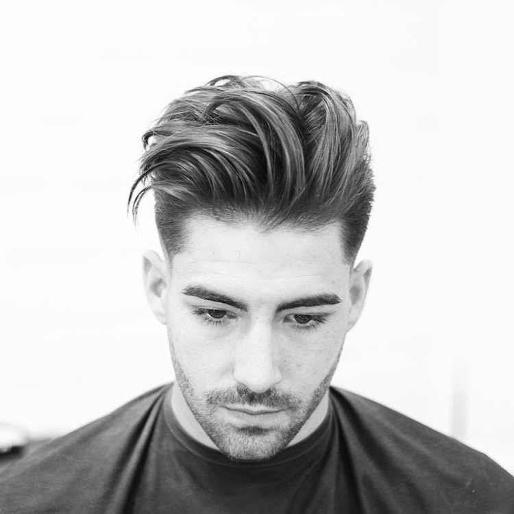 Мужская стрижка Modern Quiff