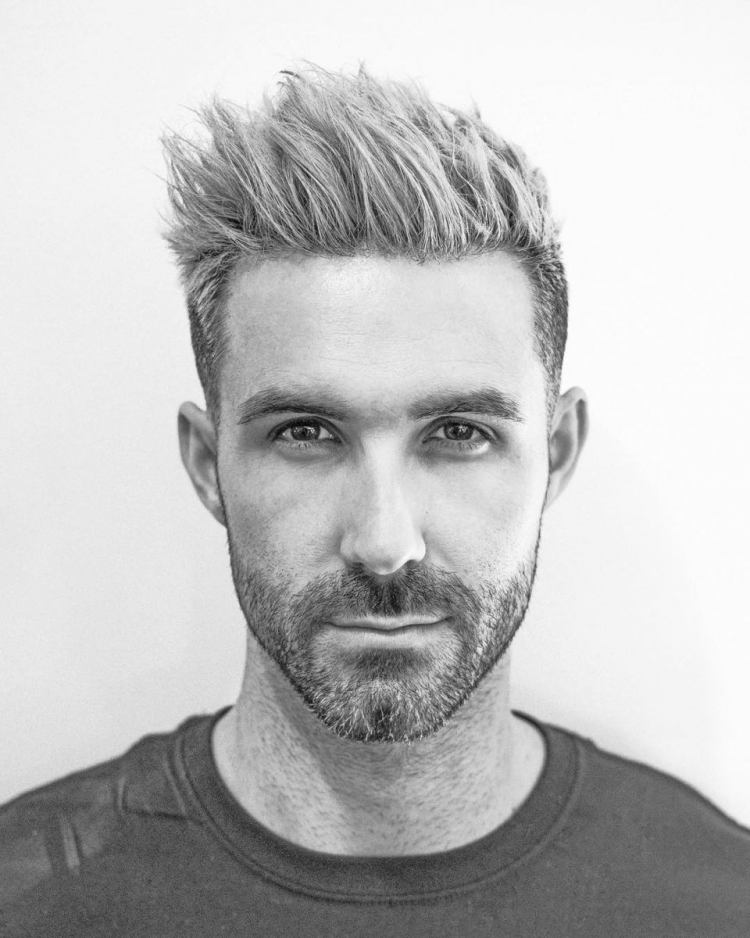Quiff стрижка мужская