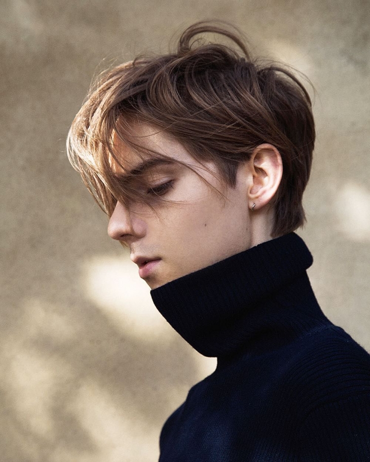 Korean boy томбои hair