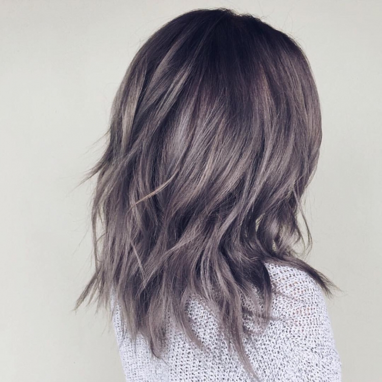 Grey Ombre hair