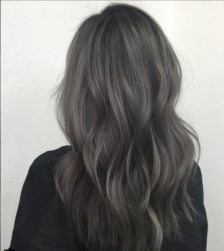 Grey Ombre hair