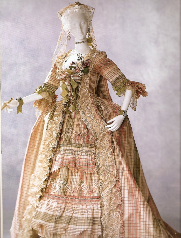 Мода 18 века 1750е