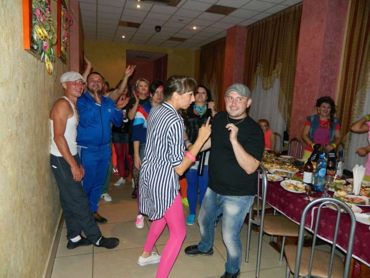 Букет в стиле 90-х годов