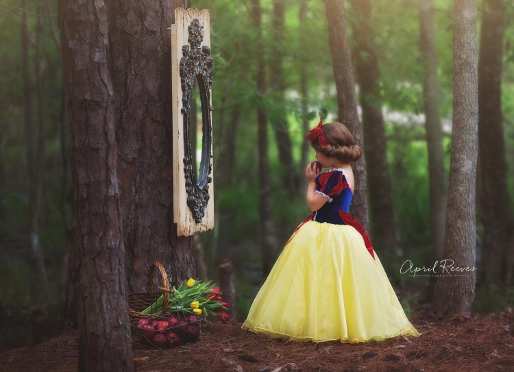 Фотосессия Белоснежка детская