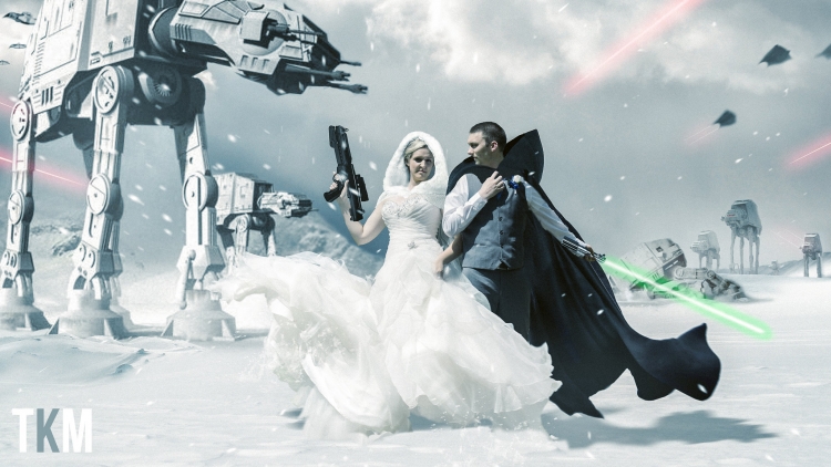 Свадьба Star Wars