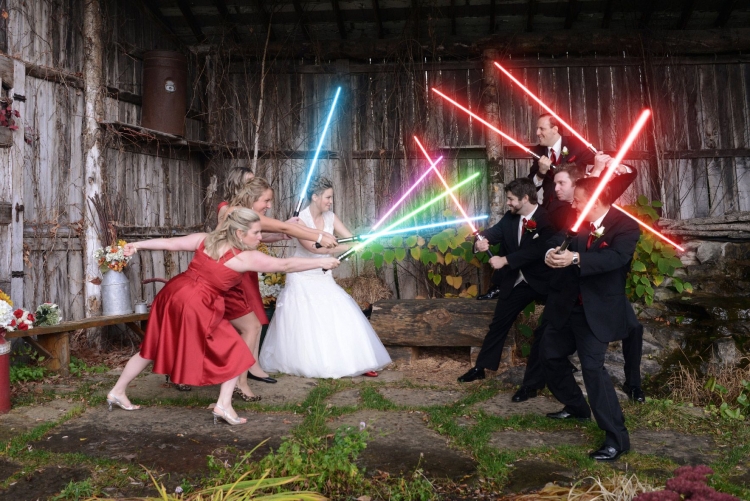 Свадьба в стиле Star Wars