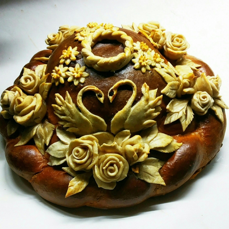 Красивый каравай