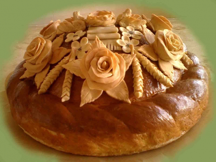 Украсить каравай
