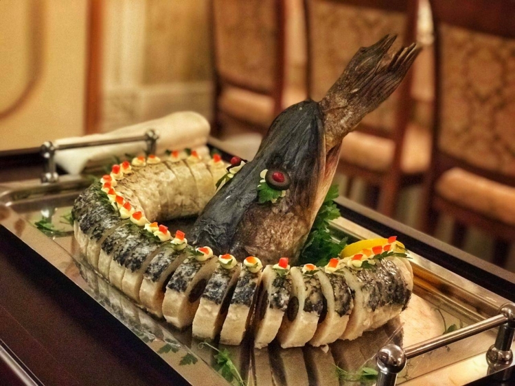 Осетрина Северная кухня