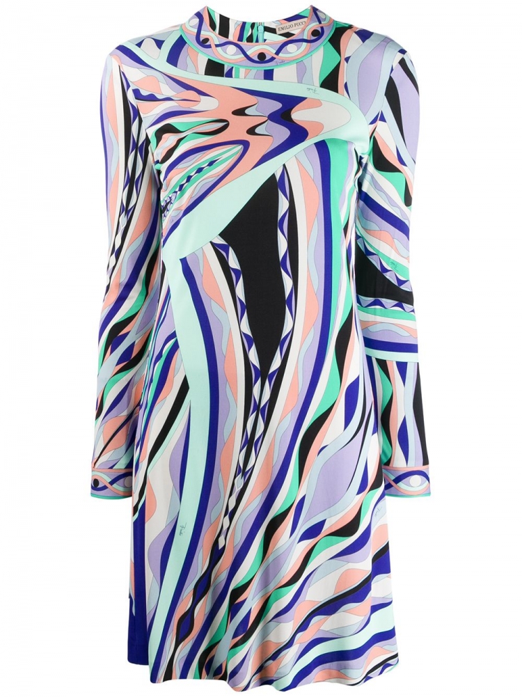 Платье Emilio Pucci зеленый
