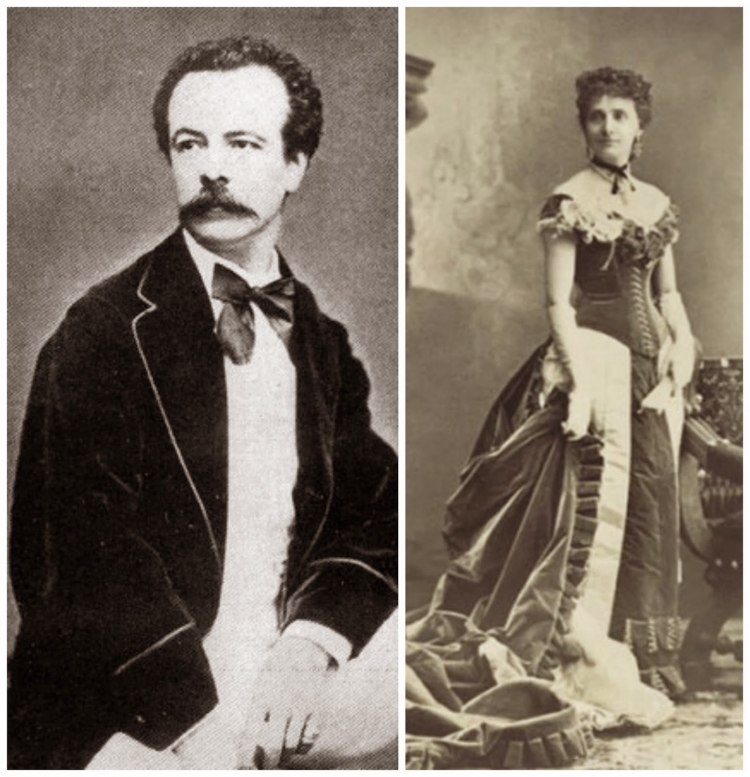 Исторические женские костюмы 1887
