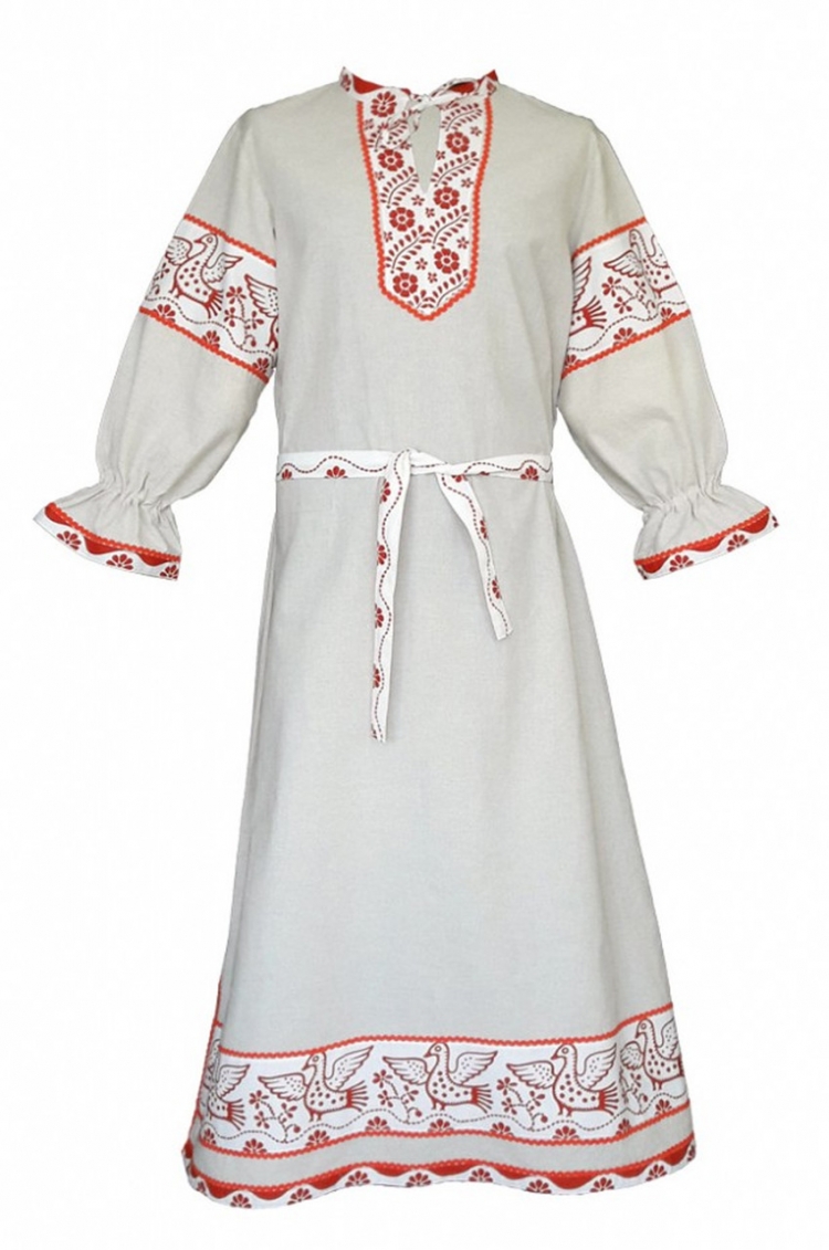 Славянское свадебное платье