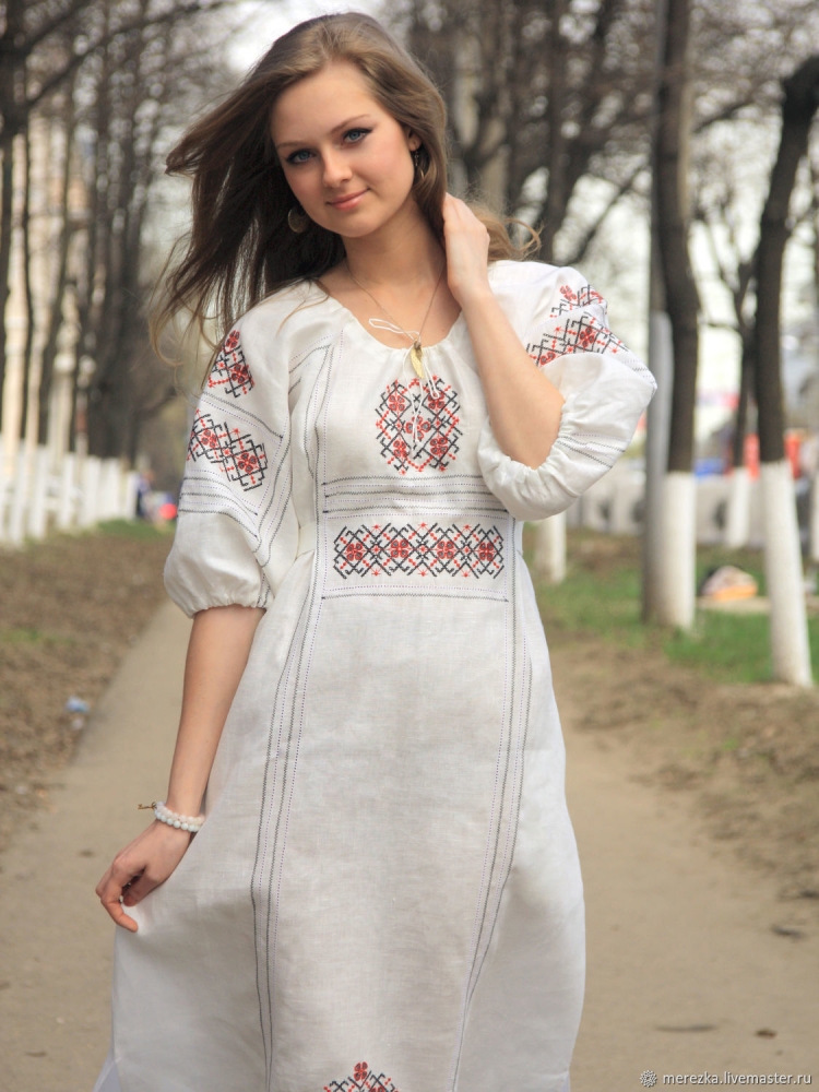 Платья Иванка русский стиль