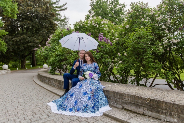 Славянский свадебный наряд