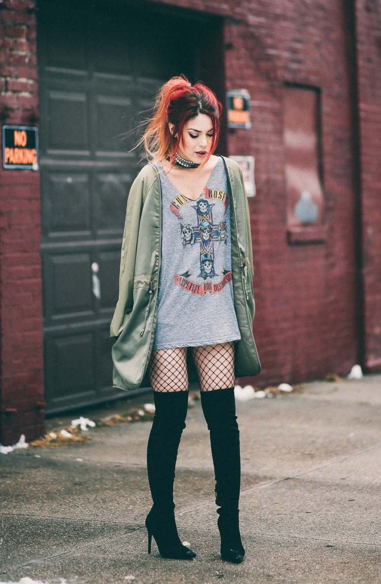 Grunge girl стиль одежды 2020