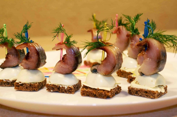 Красивые закуски
