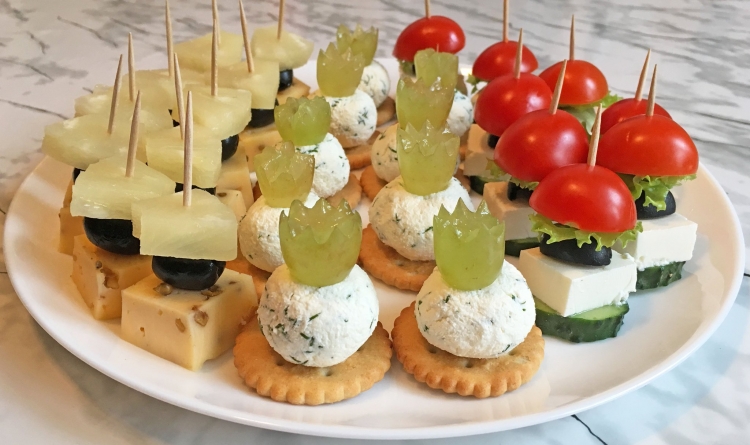 Канапе из сыра