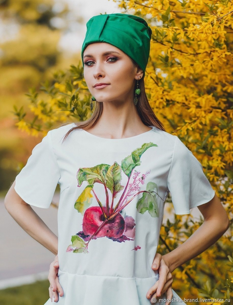 Платок на голову на пляж