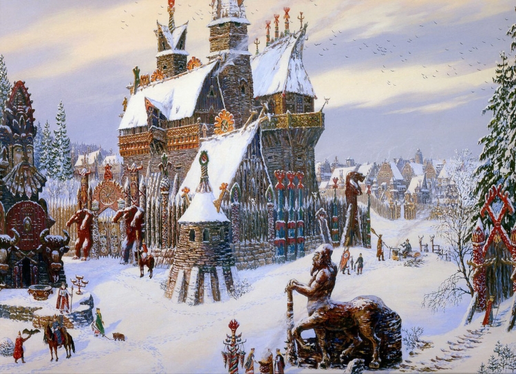 Всеволод Иванов в городе Словенске