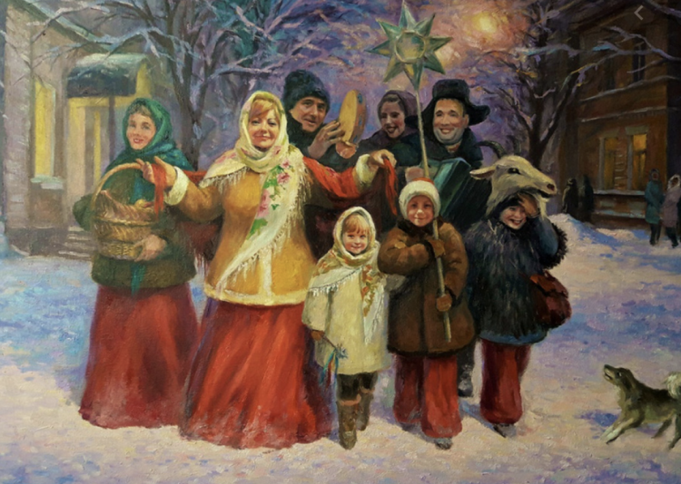 Транковский Алексей Иванович Святки